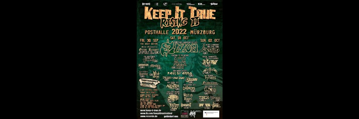 Keep It True Rising 2 - Metalizer Records @KIT Rising 2