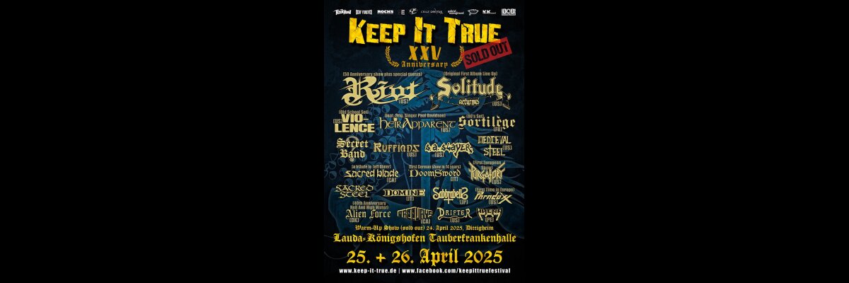 Metalizer @ Keep It True XXV 2025 - metalizer-records keep it true