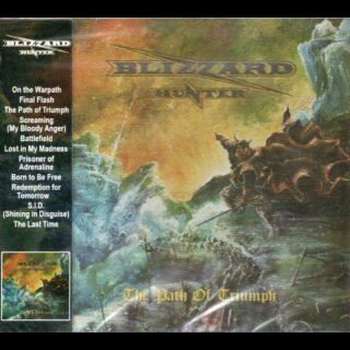 BLIZZARD HUNTER- The Path Of Triumph LIM.BRAZIL IMPORT CD