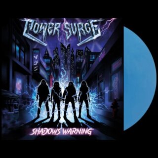POWER SURGE- Shadows Warning LIM.150 AZURE VINYL