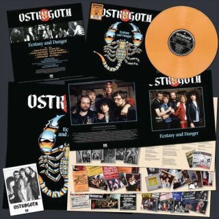 OSTROGOTH- Ecstasy And Danger LIM. 200 ORANGE VINYL