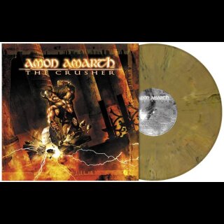 AMON AMARTH- The Crusher LIM.BROWN/BEIGE MARBLED VINYL