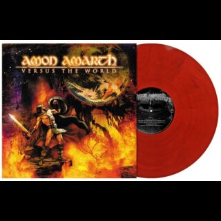 AMON AMARTH- Versus The World LIM.CRIMSON RED MARBLED VINYL