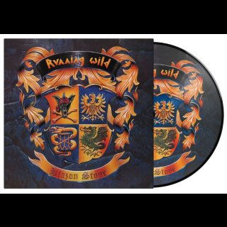 RUNNING WILD- Blazon Stone LIM.500 PICTURE LP +Poster