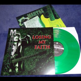 MANTAS- Losing My Faith LIM.+NUMB.333 green vinyl