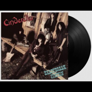 CINDERELLA- Heartbreak Station LIM.BLACK VINYL