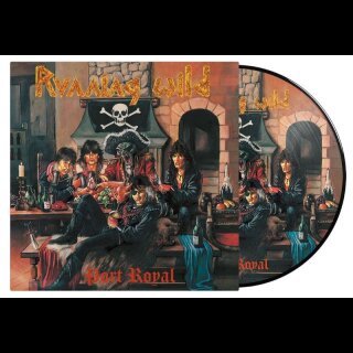 RUNNING WILD- Port Royal LIM.500 PICTURE LP +Poster