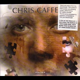 CHRIS CAFFERY- Faces/God Damn War 2CD DIGIPACK