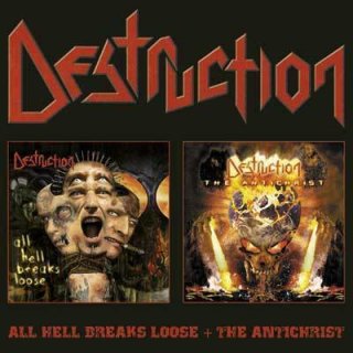 DESTRUCTION- All Hell Breaks Loose/The Antichrist 2CDs