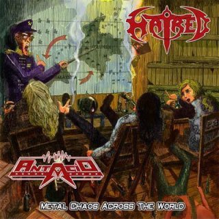 ANTACID/HATRED- Metal Chaos Across The World SPLIT CD