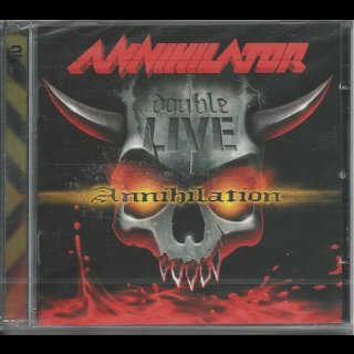 ANNIHILATOR- Double Live Annihilation 2 CD SET