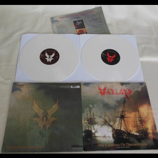 WARLORD- The Cannons Of Destruction/Lost And Lonely Days LIM. WHITE 2LP SET 250!