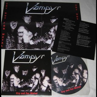 VAMPYR- Cry Out For Metal LIM. 350 PIC.VINYL LP