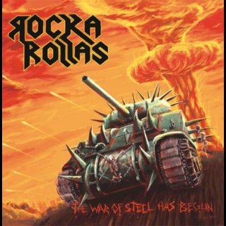 ROCKA ROLLAS - The War of Steel Has Begun LIM. 250 BLACK VINYL