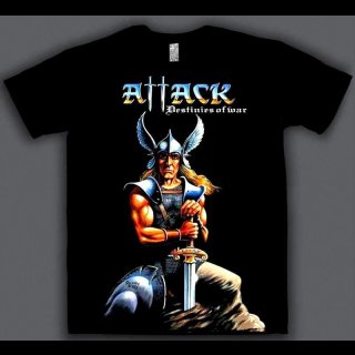 ATTACK- Destinies Of War  T-SHIRT Size S