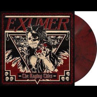 EXUMER- The Raging Tides LIM.300 blood red marbled VINYL