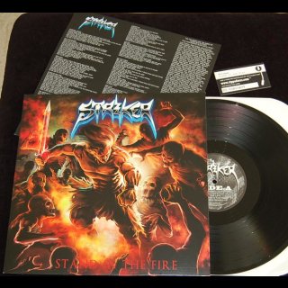 STRIKER- Stand In The Fire LIM. BLACK VINYL can import