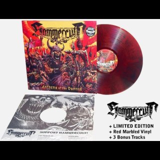 HAMMERCULT- Anthems Of The Damned LIM. RED VINYL +3 bonustracks
