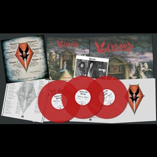 WARLORD- Deliver Us LIM. 3LP SET red vinyl +17 bonustracks