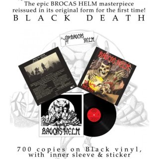 BROCAS HELM- Black Death LIM.+NUMB. BLACK VINYL