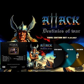 ATTACK- Destinies Of War LIM. 250 black vinyl
