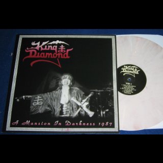 KING DIAMOND- A Mansion In Darkness 1987 LIM.+NUMB. 100 white marbled vinyl