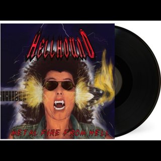 HELLHOUND- Metal Fire From Hell LIM. BLACK VINYL