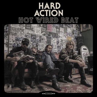 HARD ACTION- Hot Wired Beat LIM. BLACK VINYL