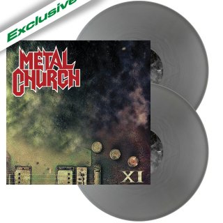 METAL CHURCH- XI LIM.300 2LP SET silver vinyl