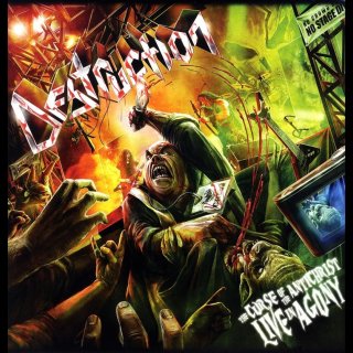 DESTRUCTION- The Curse Of The Antichrist Live In Agony LIM. 2LP SET