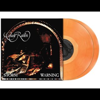 COUNT RAVEN- Storm Warning LIM. 2LP SET clear salmon pink marbled ONLY 200