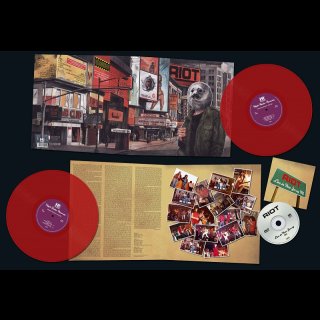 RIOT- Archives Volume One:1976-1981 2LP set RED VINYL +DVD