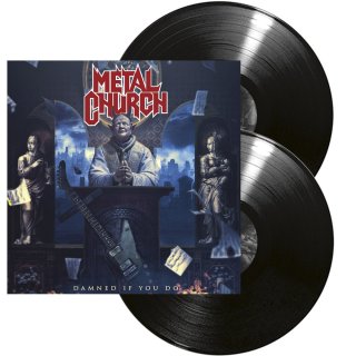 METAL CHURCH- Damned If You Do 2LP SET black vinyl