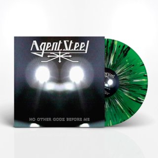AGENT STEEL- No Other Godz Before Me LIM.2LP SET splatter vinyl
