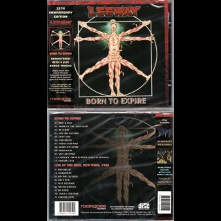 LEEWAY- Born To Expire LIM.CD +9 Bonustracks