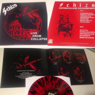 SCHIZO- Live From Collapse-Live In Rome LIM.+NUMB.350 COL.VINYL