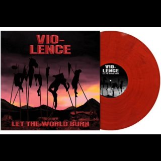 VIO-LENCE- Let The World Burn LIM.400 CRIMSON MARBLED VINYL