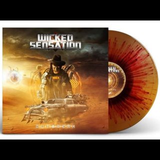 WICKED SENSATION- Outbreak LIM.300 ORANGE/RED splatter Vinyl