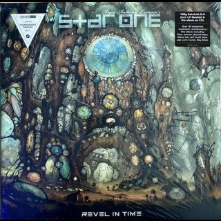 ARJEN ANTHONY LUCASSEN´S STAR ONE- Revel In Time LIM.500 ORANGE VINYL 2LP set+CD
