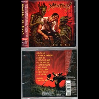 XENTRIX- Bury The Pain RARE JAPAN CD +Bonus