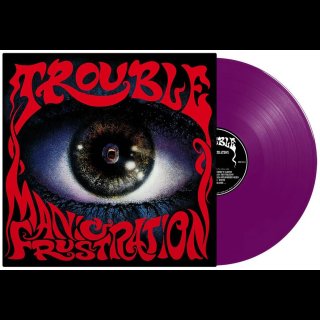 TROUBLE- Manic Frustration LIM.200 TRANSPARENT PURPLE VINYL