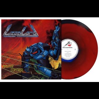 LIEGE LORD- Master Control LIM.+NUMB.300 RED BLUE VINYL +Poster+DL Code