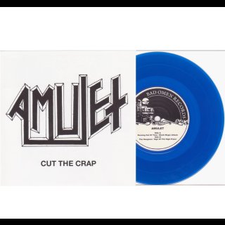 AMULET- Cut The Crap LIM.7" SINGLE blue vinyl