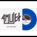 AMULET- Cut The Crap LIM.7&quot; SINGLE blue vinyl