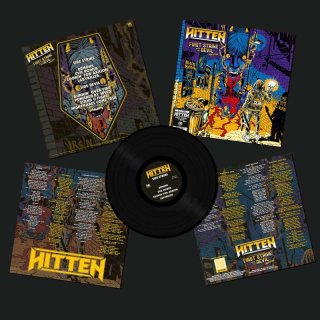 HITTEN- First Strike With The Devil-Rev LIM.200 black vinyl +CD
