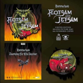 FLOTSAM AND JETSAM- Hammerhead/Doomsday For... LIM.+NUMB. 666 Picture Shape