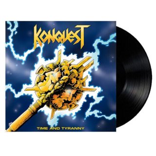 KONQUEST- Time And Tyranny LIM.BLACK VINYL