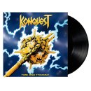 KONQUEST- Time And Tyranny LIM.BLACK VINYL