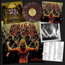 AT WAR- Infidel LIM.250 CAMOUFLAGE splatter LP+Poster
